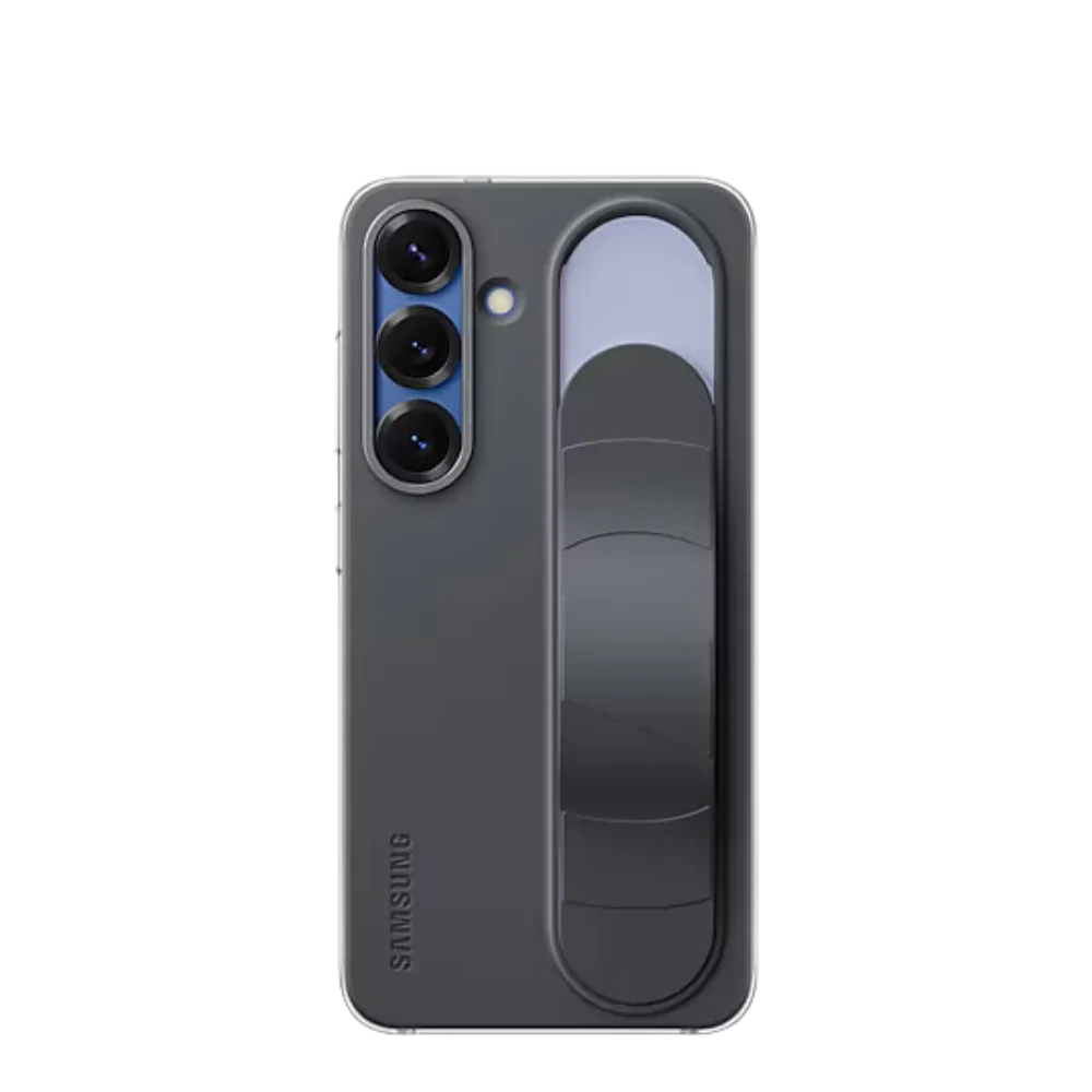 Futrola Grip sa kaišem za Galaxy S25 Crna