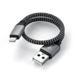 Satechi USB-A na Lightning kabl Sivi