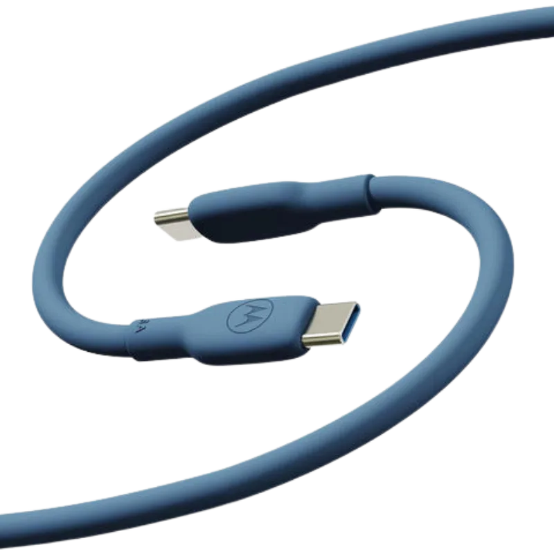 Motorola kabl Type-C od 100W Plavi
