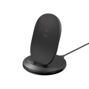 Belkin Boost Charge bežični stoni punjač sa kablom i adapterom 15W, Crni