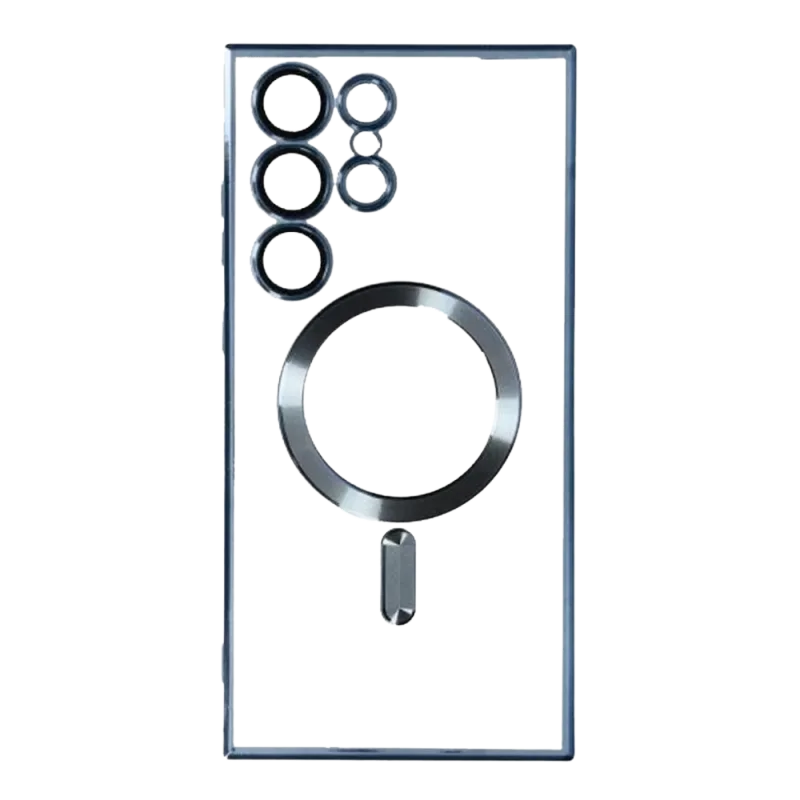 Silikonska futrola Magsafe SAMSUNG S25 ULTRA PLAVA