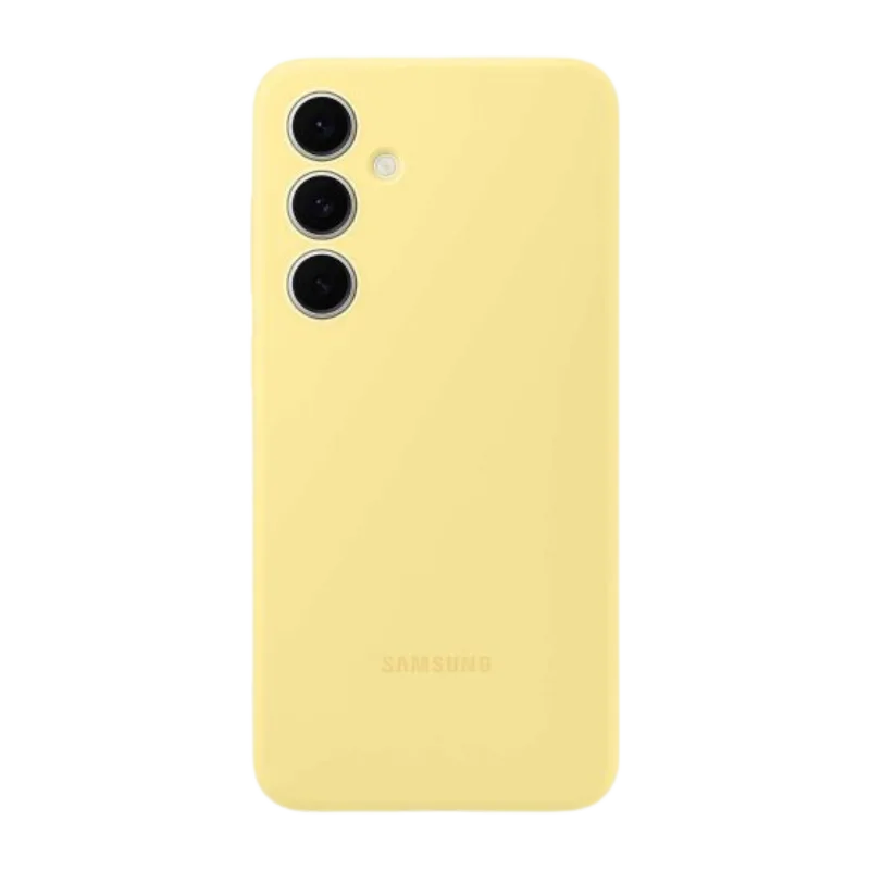 SAMSUNG silikonska futrola S24 FE ŽUTA