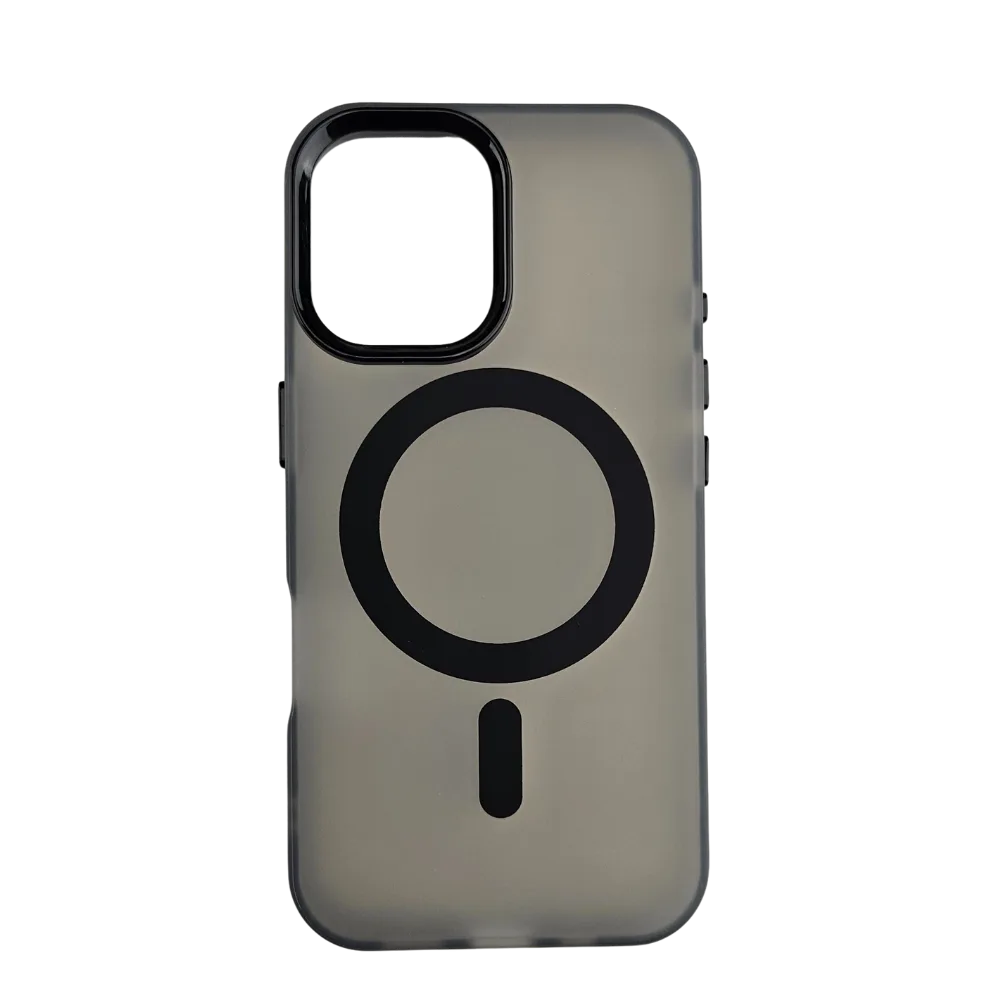 Zaštitna silikonska futrola (FLURO) za iPhone 16, Crna