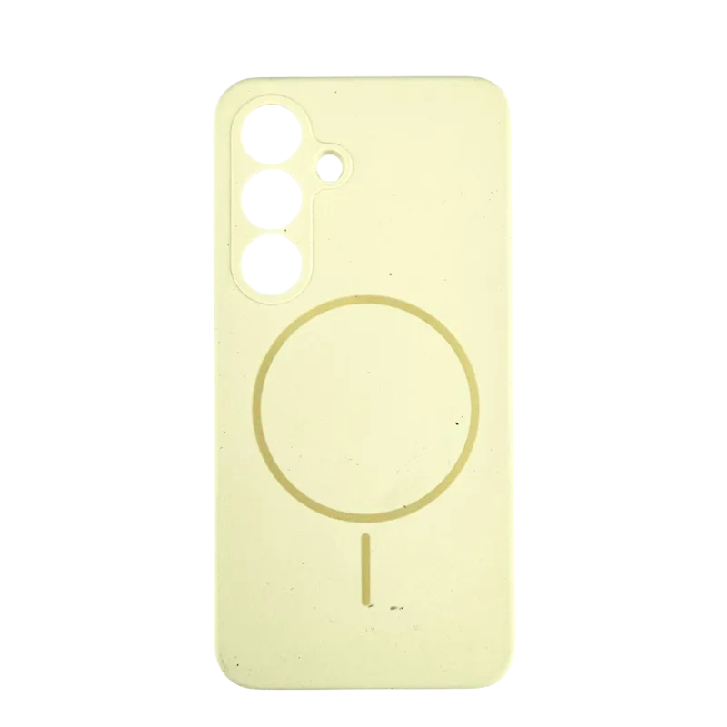 Silikonska futrola Magsafe LUX Samsung S25 + ŽUTA