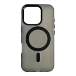 Zaštitna silikonska futrola (FLURO) za iPhone 16 Pro Max, Crna