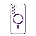 Silikonska futrola Magsafe SAMSUNG S25 LILA