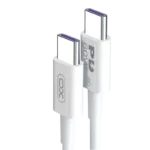 XO kabl 60W USB-C na USB-C, Beli