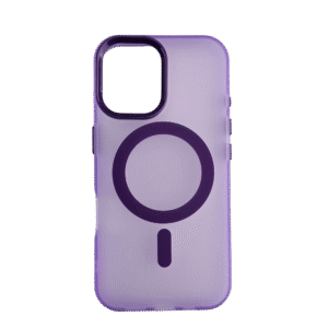 Zaštitna silikonska futrola (FLURO) za iPhone 16, Lila