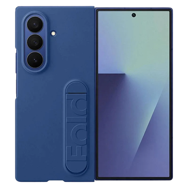 Originalna silikonska futrola za Samsung Z Fold7, Plava