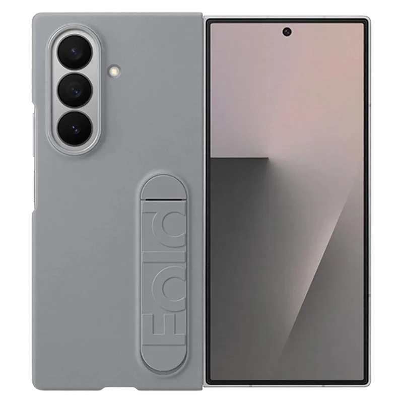 Originalna silikonska futrola za Samsung Z Fold7, Siva