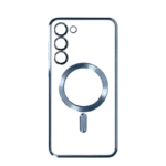 Silikonska futrola Magsafe SAMSUNG S25 PLAVA