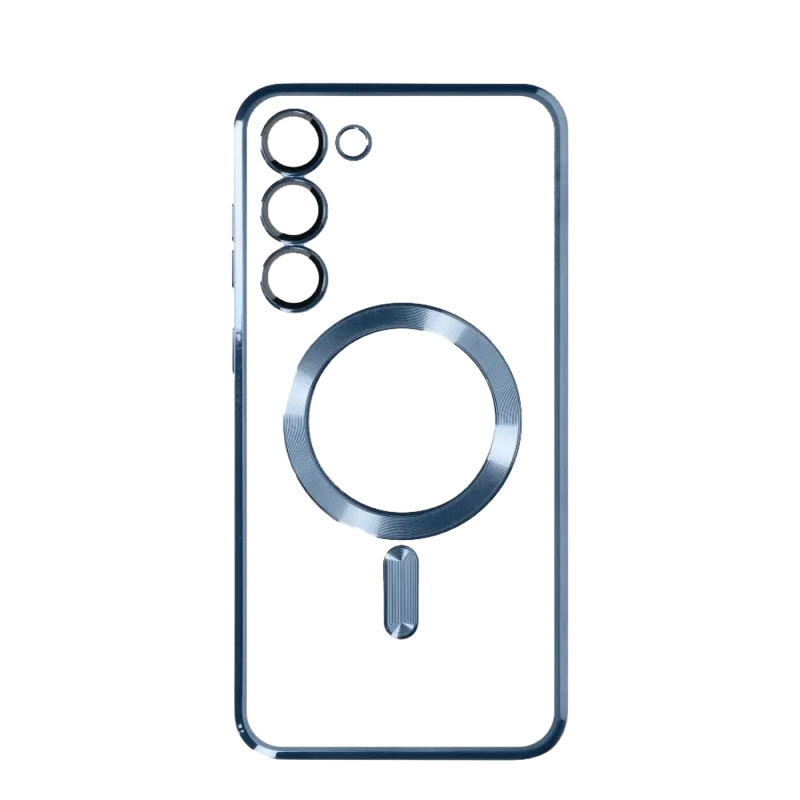 Silikonska futrola Magsafe SAMSUNG S25 PLAVA