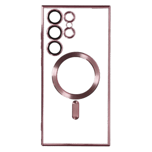 Silikonska futrola Magsafe SAMSUNG S25 ULTRA ROZE