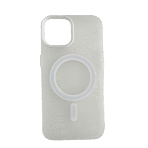 Zaštitna silikonska futrola (FLURO) za iPhone 13/14, Bela