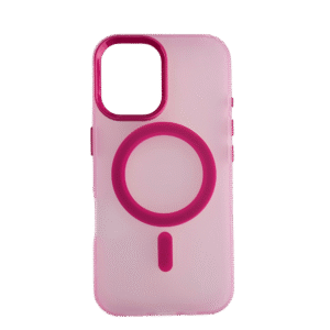 Zaštitna silikonska futrola (FLURO) za iPhone 16, Roze