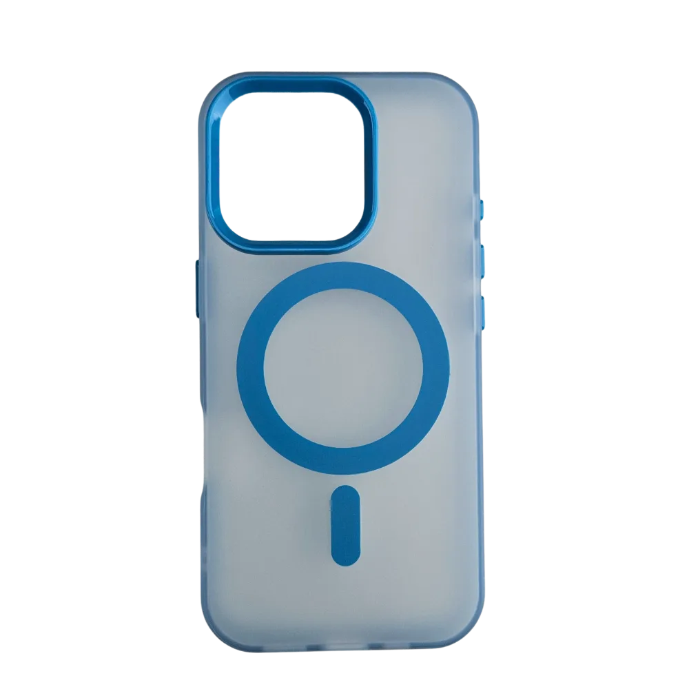 Zaštitna silikonska futrola (FLURO) za iPhone 16 Pro, Plava