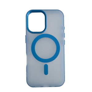 Zaštitna silikonska futrola (FLURO) za iPhone 16, Plava