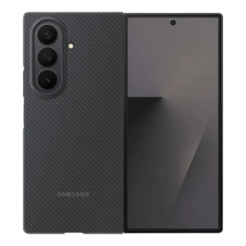 Originalna carbon futrola za Samsung Z Fold7, Crna