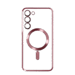 Silikonska futrola Magsafe SAMSUNG S25 ROZE