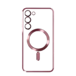 Silikonska futrola Magsafe SAMSUNG S25 ROZE