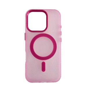 Zaštitna silikonska futrola (FLURO) za iPhone 16 Pro, Roze