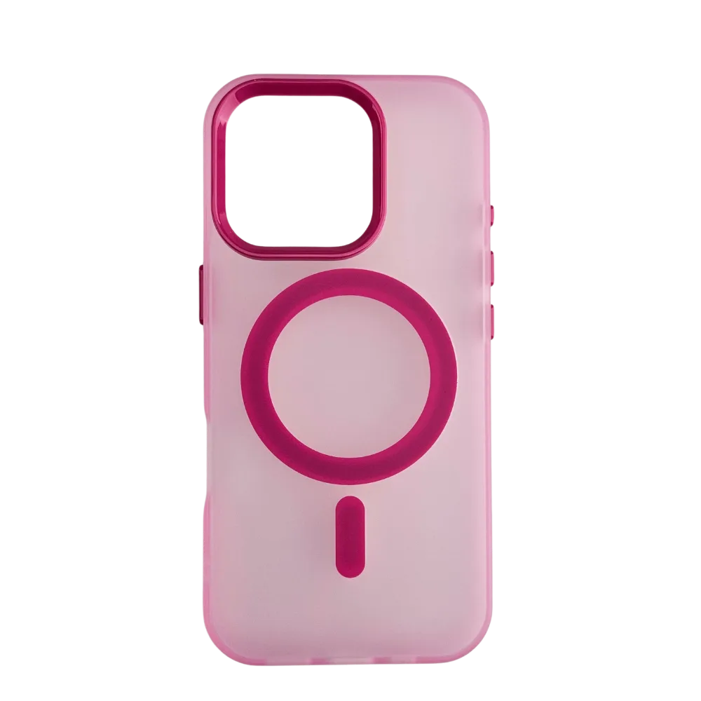 Zaštitna silikonska futrola (FLURO) za iPhone 16 Pro, Roze