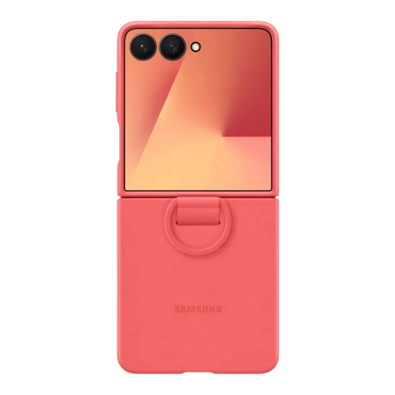 SAMSUNG Silikonska maska za Galaxy Z Flip7 Crvena