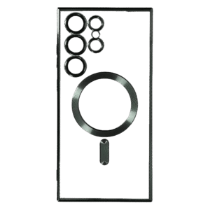 Silikonska futrola Magsafe SAMSUNG S25 ULTRA CRNA