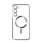 Silikonska futrola Magsafe SAMSUNG S25 SILVER