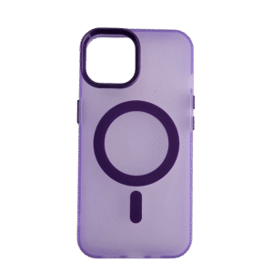 Zaštitna silikonska futrola (FLURO) za iPhone 13/14, Lila