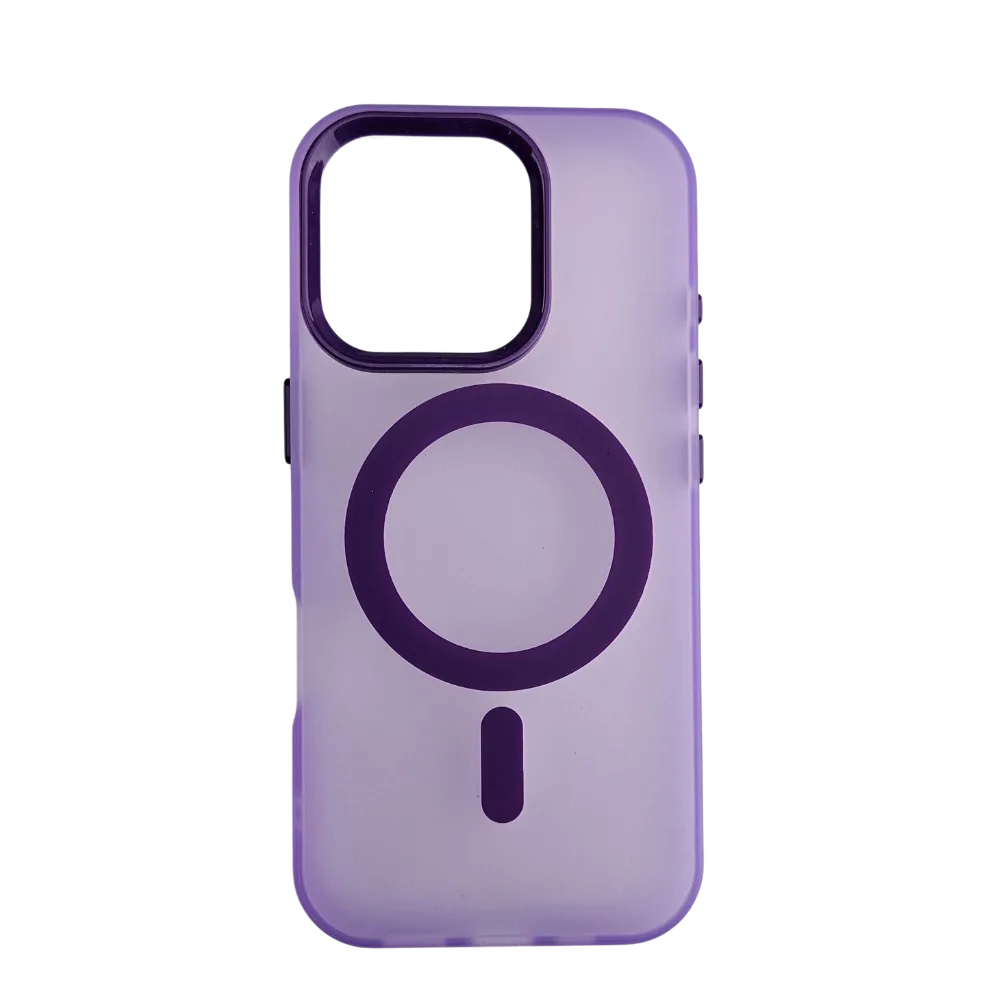 Zaštitna silikonska futrola (FLURO) za iPhone 16 Pro, Lila