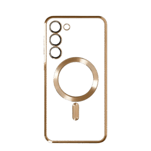 Silikonska futrola Magsafe SAMSUNG S25 ZLATNA