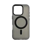 Zaštitna silikonska futrola (FLURO) za iPhone 16 Pro, Crna