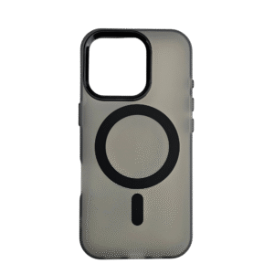 Zaštitna silikonska futrola (FLURO) za iPhone 16 Pro, Crna