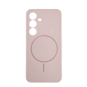 Silikonska futrola Magsafe LUX Samsung S25 PUDER ROZE