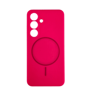 Silikonska futrola Magsafe LUX Samsung S25 ROZE