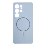 Silikonska futrola Magsafe LUX Samsung S25 Ultra BEBI PLAVA