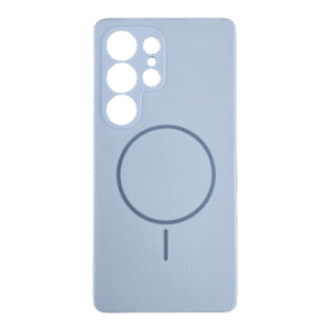 Silikonska futrola Magsafe LUX Samsung S25 Ultra BEBI PLAVA