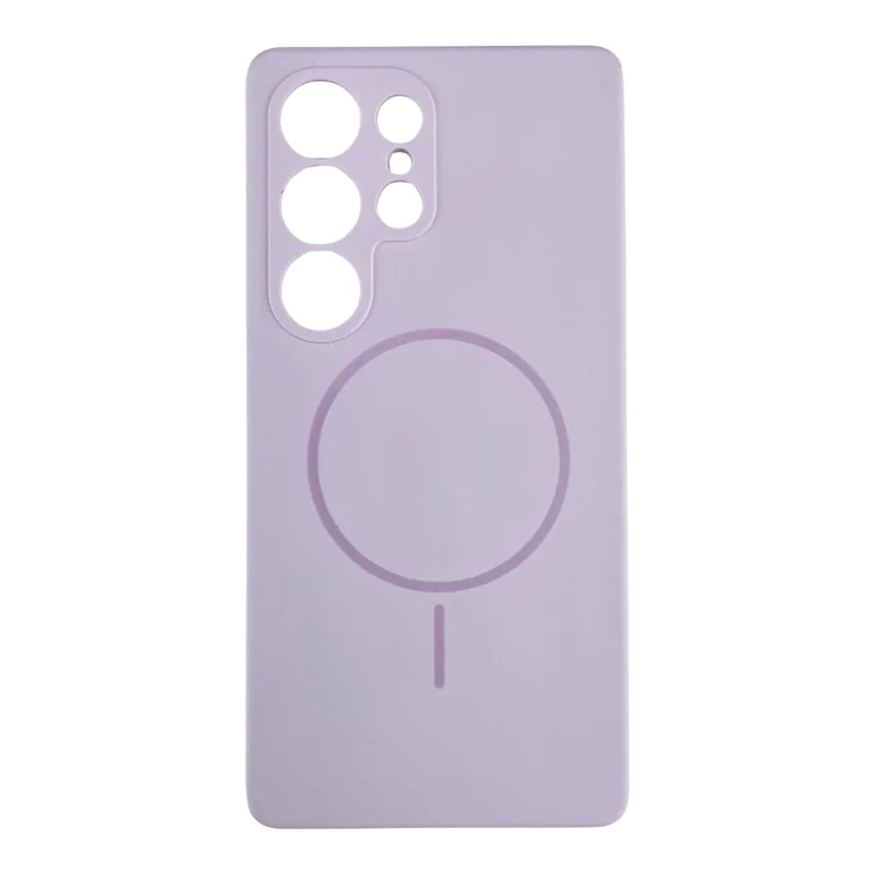 Silikonska futrola Magsafe LUX Samsung S25 Ultra LILA