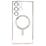 Silikonska futrola Magsafe SAMSUNG S25 ULTRA ZLATNA