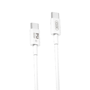 XO Kabl USB-C na USB-C NB-Q190A, 60W, 1m, Beli