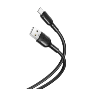 XO Kabl USB-A na USB-C NB212, 2.1A, 1m, Crni