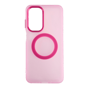 Silikonska futrola Magsafe FLURO COLOR Samsung S24FE ROZE