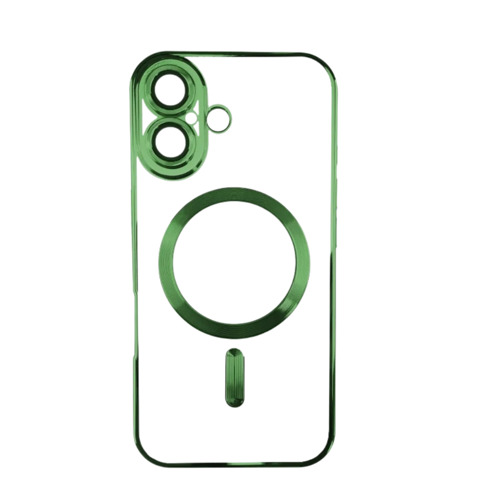 Zaštitna futrola za bežično punjenje za iPhone 17, Zelena