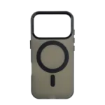 Zaštitna silikonska futrola (FLURO) za iPhone 17 Pro, Crna