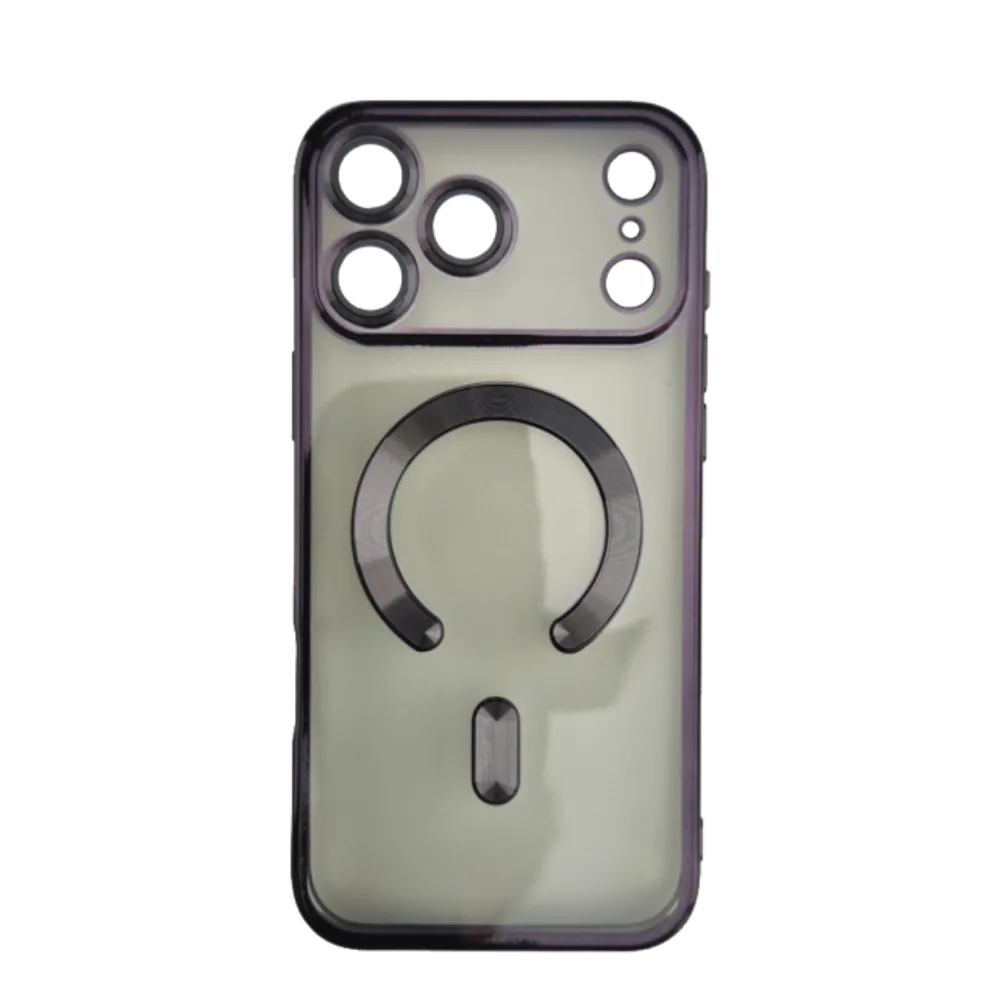 Zaštitna futrola za bežično punjenje za iPhone 17 Pro, Crna