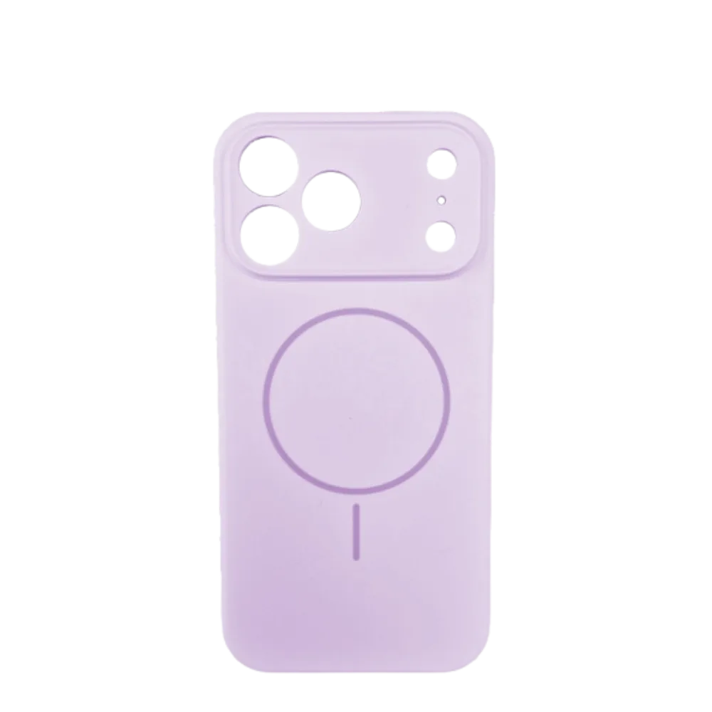 Lux silikonska futrola za bežično punjenje za iPhone 17 Pro, Lila