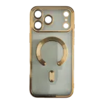 Zaštitna futrola za bežično punjenje za iPhone 17 Pro Max, Zlatna