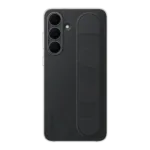 Zaštitna futrola Grip sa kaišem za Galaxy S25 FE, Crna