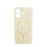 Lux silikonska futrola za bežično punjenje za iPhone 17, Bež